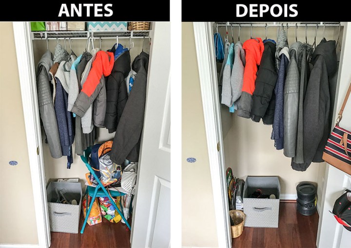 Blog Organizer Armário Entrada