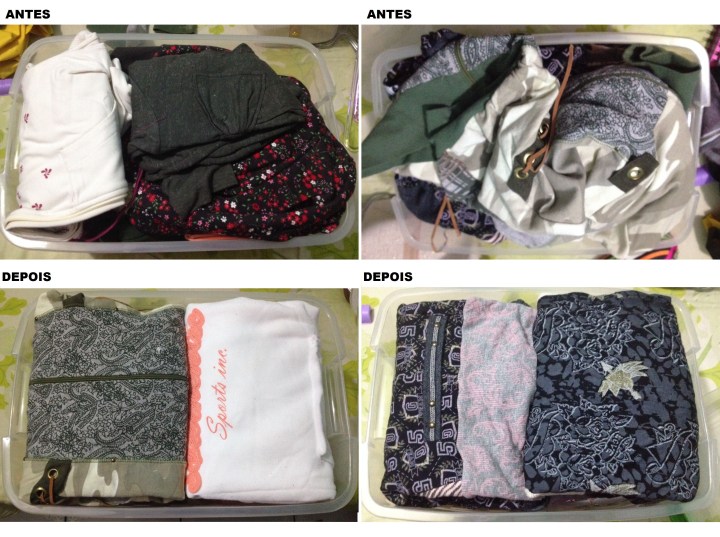 Organização de armário quarto - Blog Organizer by Valéria Angelotti