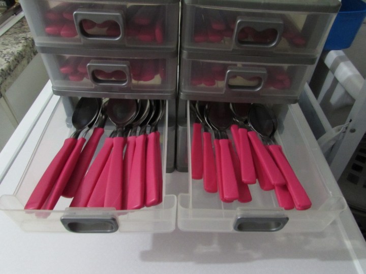 Organizando Talheres - Blog Organizer by Valéria Angelotti