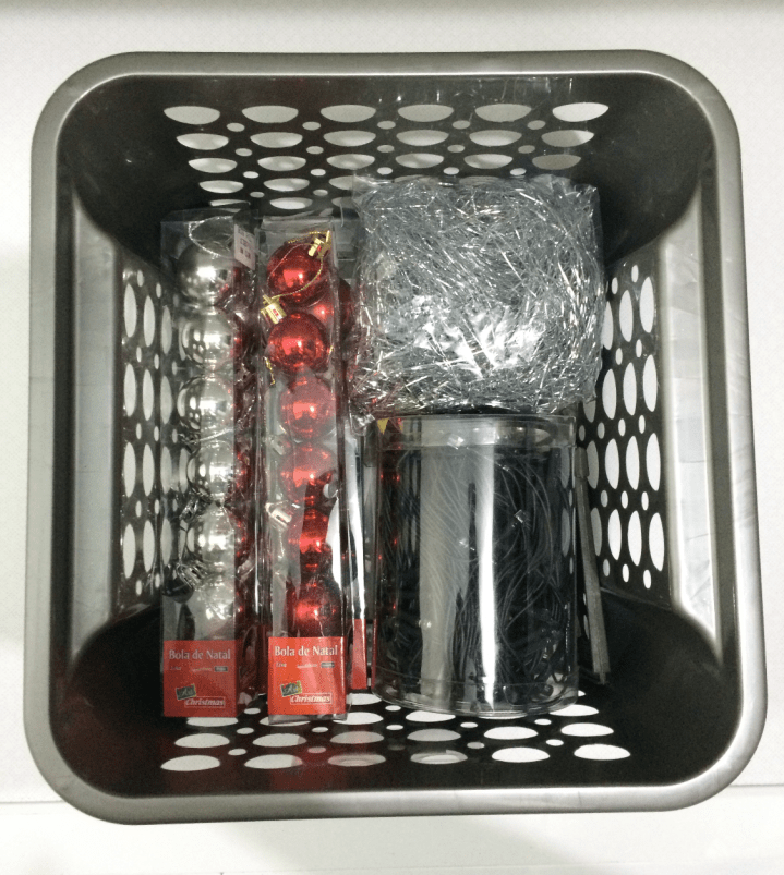 Organizando Enfeites Natal - Blog Organizer by Valéria Angelotti