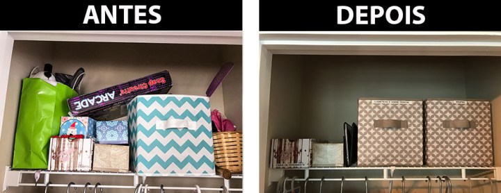 Blog Organizer Armário Entrada