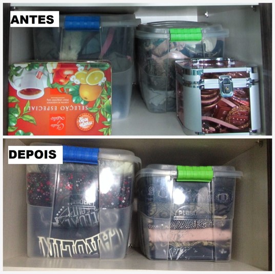 Organização de armário quarto - Blog Organizer by Valéria Angelotti