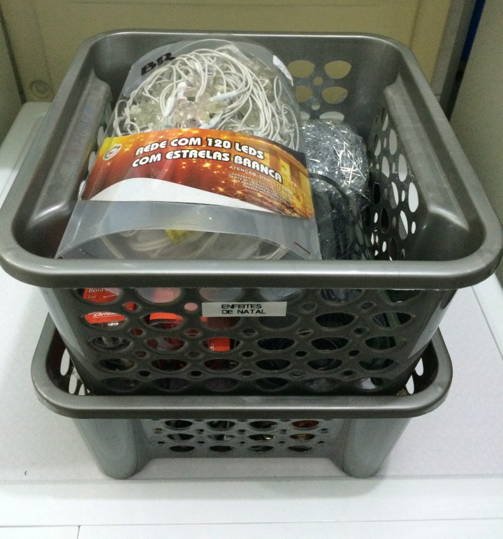 Organizando Enfeites Natal - Blog Organizer by Valéria Angelotti