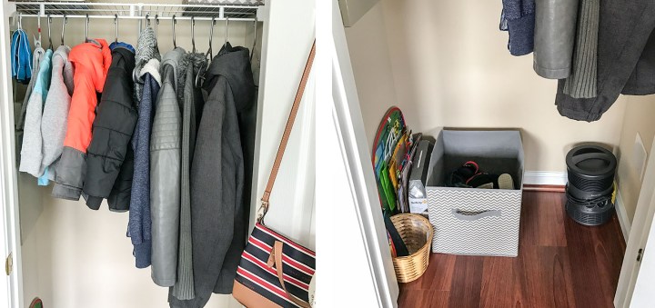 Blog Organizer Armário Entrada